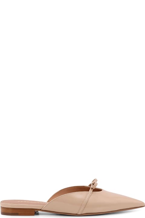 サンダル・ミュール FERRAGAMO Giulye patent leather mule Beige Ferragamo Giulye Patent Leather Mule | italist