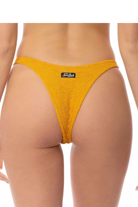 MC2 Saint Barth Underwear & Nightwear for Women MC2 Saint Barth Woman Crinkle Cheeky Swim Briefs