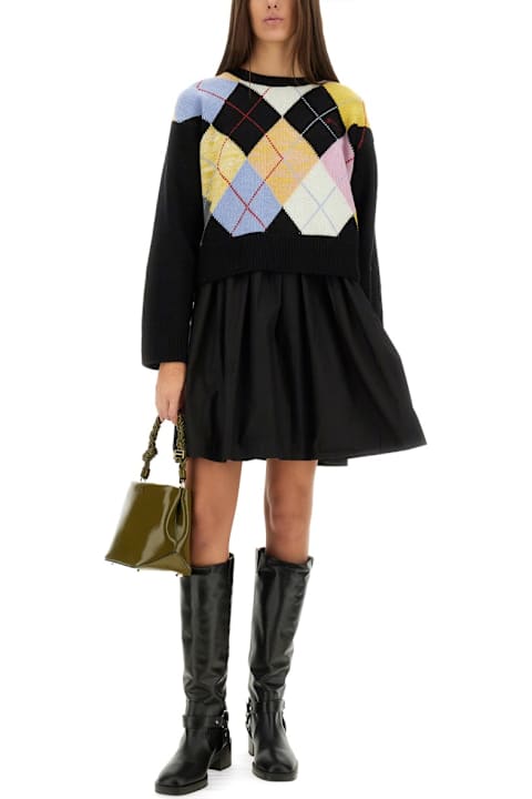 Ganni Sweaters for Women Ganni 'harlequin' Jersey