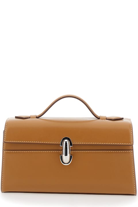 Savette for Men Savette Handbag 'symmetry' With Brown Leather Details For Women