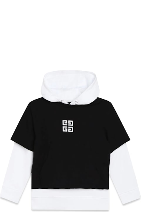 Homeware Givenchy 4g Hoodie With Contrasting Hood And Sleeves