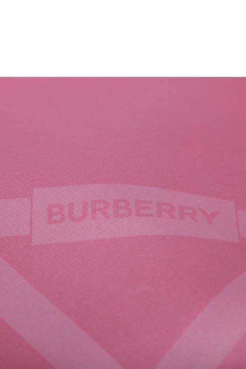 Burberry Scarves for Men Burberry Equestrian Knight Pink Foulard