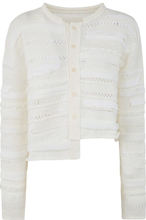 Y's for Women Y's Short Assymetry Cardigan