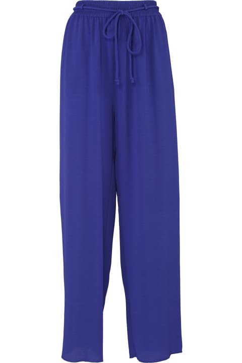 Emporio Armani for Women Emporio Armani Trousers Clear Blue