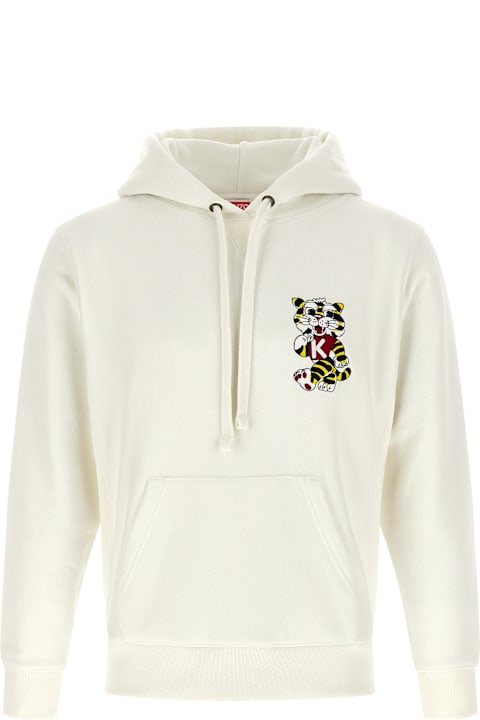 Kenzo for Kids Kenzo 'wild Tiger Embroidered' Hoodie
