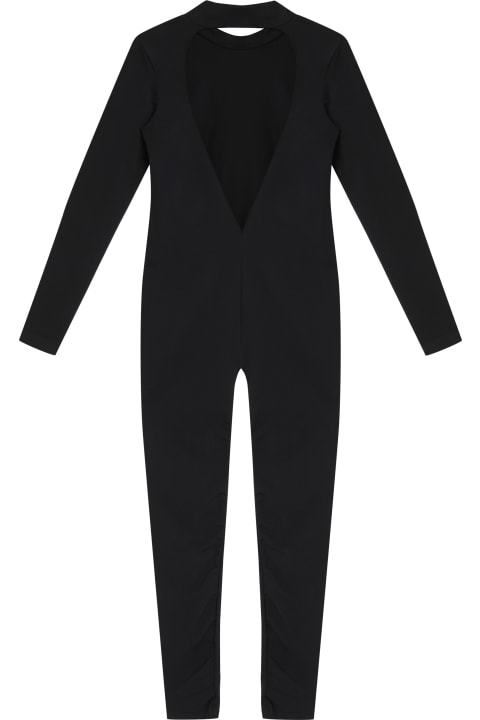 Homeware Sergio Rossi Sergio Rossi X Wolford - Turtle Neck Jumpsuit