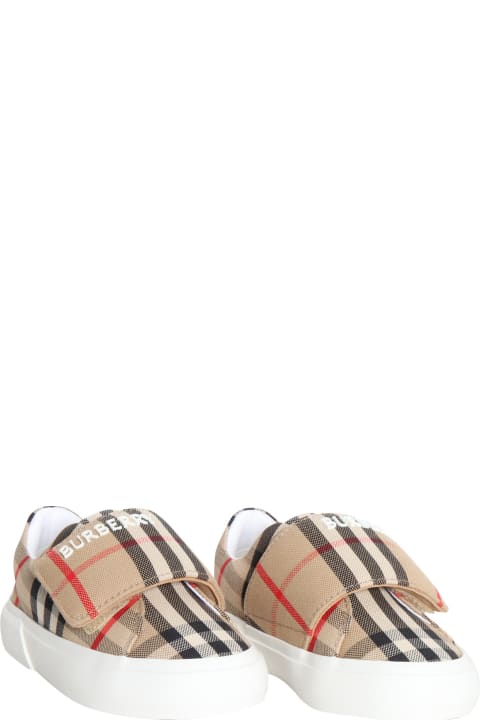 Shoes for Girls Burberry Slip On Vintage Check