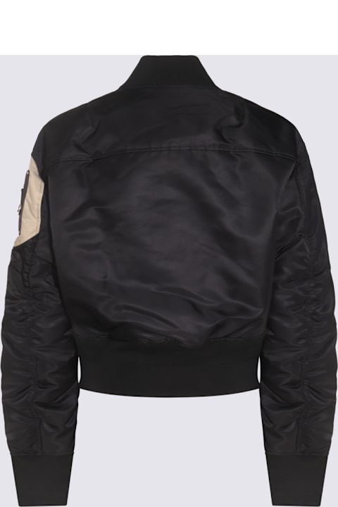 Moose Knuckles Clothing for Women Moose Knuckles Black Nylon Casual Jacket