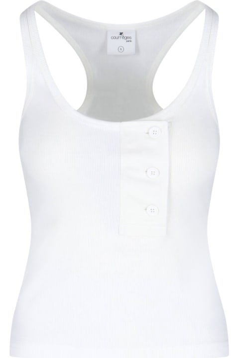 Courrèges for Women Courrèges Tank Top "oblique 90's"