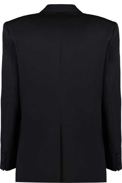 Statement Blazers for Women Isabel Marant Peagan Double-breasted Wool Jacket