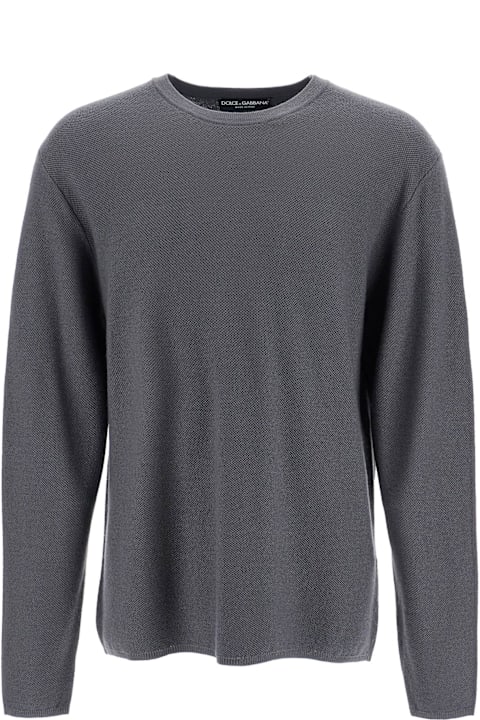 Sweaters for Men Dolce & Gabbana Oversized Crewneck