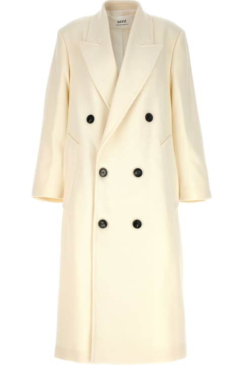 Ami Alexandre Mattiussi Coats & Jackets for Women Ami Alexandre Mattiussi Double-breasted Coat