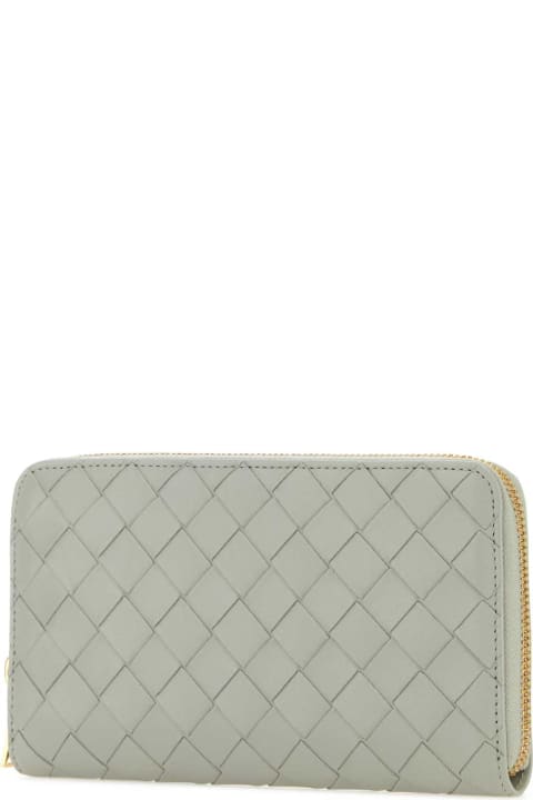 Bottega Veneta Accessories for Women Bottega Veneta Light Grey Nappa Leather Wallet