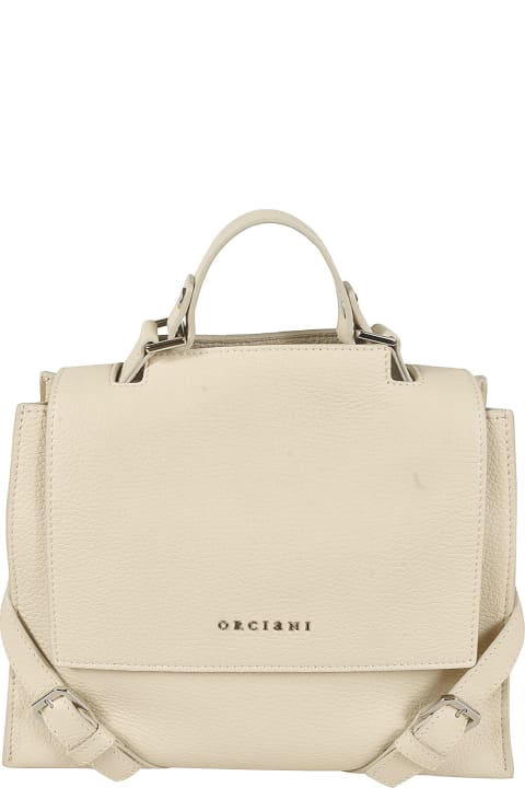 Orciani Bags for Women Orciani Logo Top Handle Tote