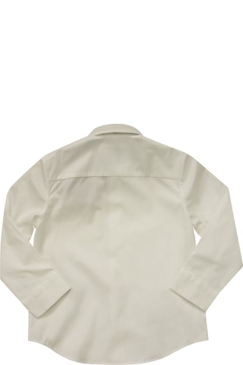 Owen - Monogrammed Stretch Cotton Poplin Shirt