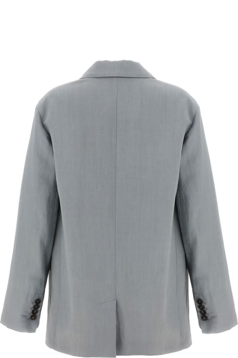 Coats & Jackets for Women Brunello Cucinelli Fluid Twill Set