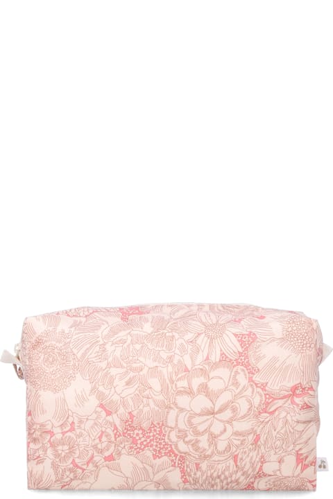 Homeware Bonpoint Bonpoint Pink Quilted Liberty Cotton Pouch