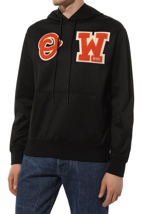 Off-White Fleeces & Tracksuits for Men Off-White Hooded Logo Sweatshirt