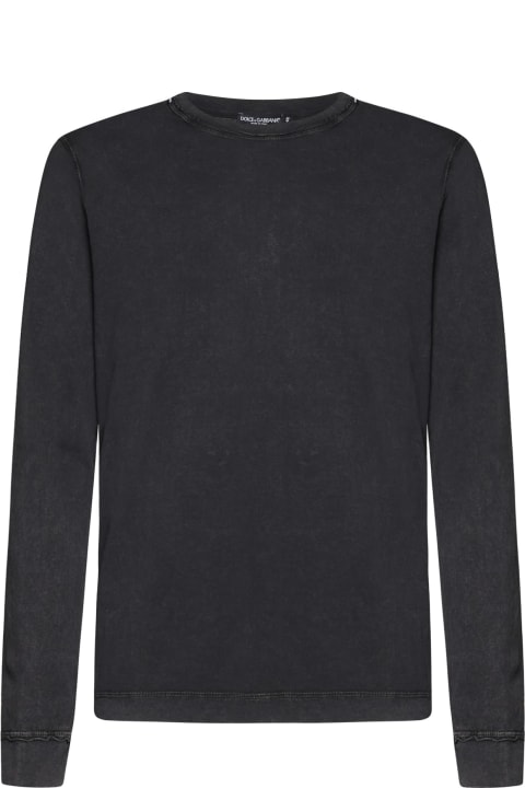 Homeware Dolce & Gabbana Long-sleeved Jersey T-shirt