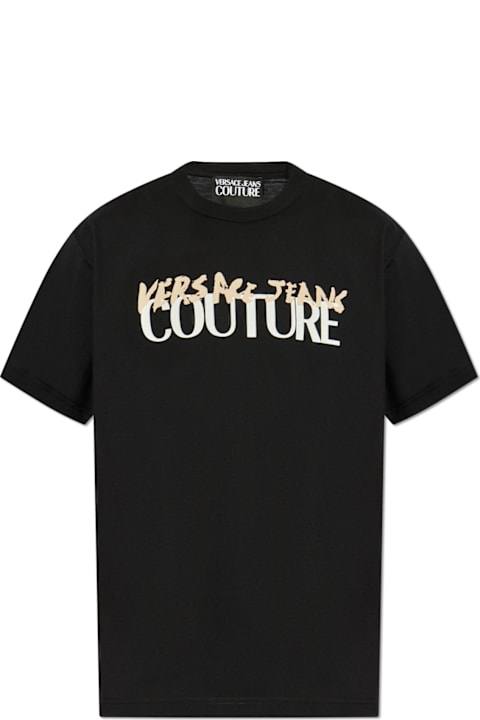 Homeware Versace Jeans Couture Versace Jeans Couture T-shirt With Printed Logo