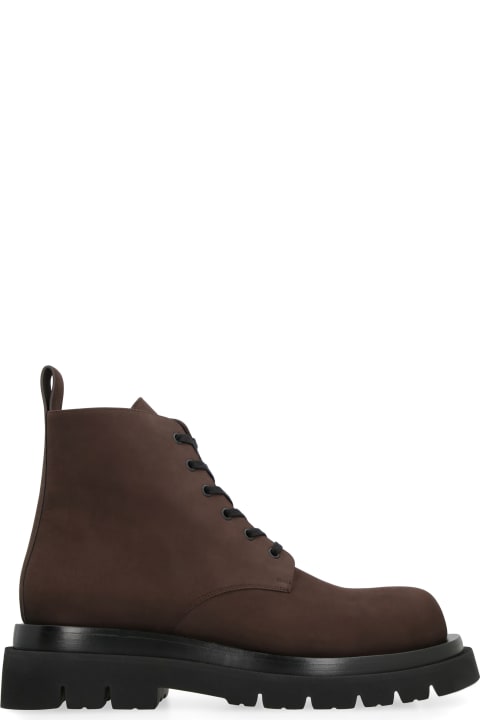 Lug Lace-up Ankle Boots