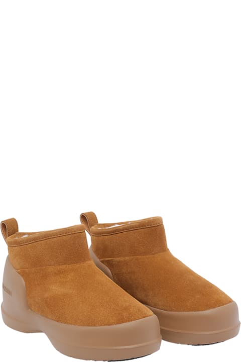 Moon Boot Mezzaluna Suede Low Boots