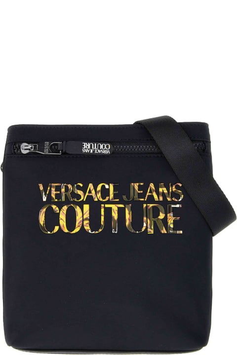 Versace Jeans Couture Tote Bag With V-Emblem at FORZIERI