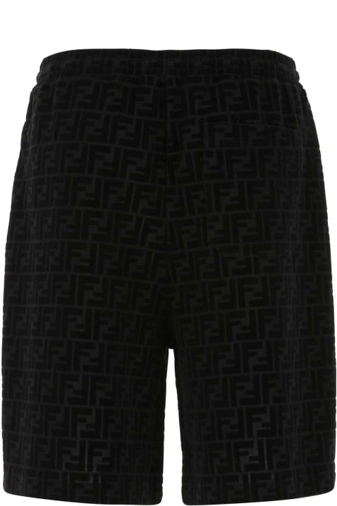 Fendi Pants for Men Fendi Ff Motif Bermuda Shorts