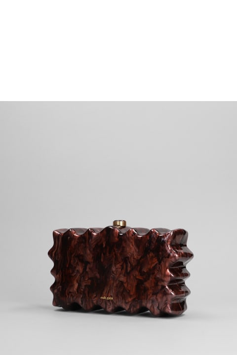 Clutches for Women Cult Gaia Paloma Clutch In Brown Acrylic