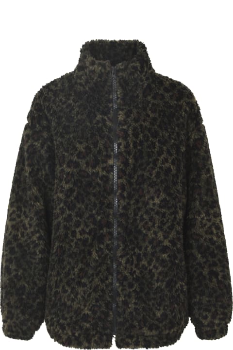 VIS A VIS for Women VIS A VIS High-neck Animalier Zipped Jacket