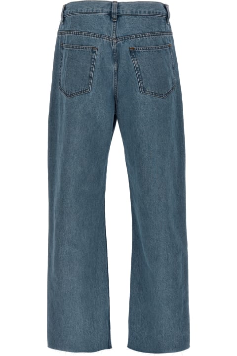 A.P.C. for Men A.P.C. Relaxed Raw Edge Jeans