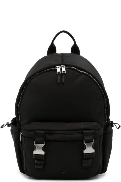 Backpacks for Men Ami Alexandre Mattiussi Ami De Coeur Backpack