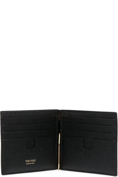 Tom Ford T Line Money Clip Wallet