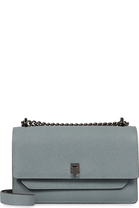 Valextra حقائب الكتف لـ السيدات Valextra Leather Crossbody Bag