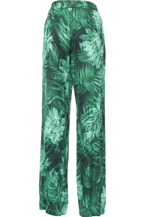 Pants & Shorts for Women Ermanno Ermanno Scervino Soft Foresta Trousers