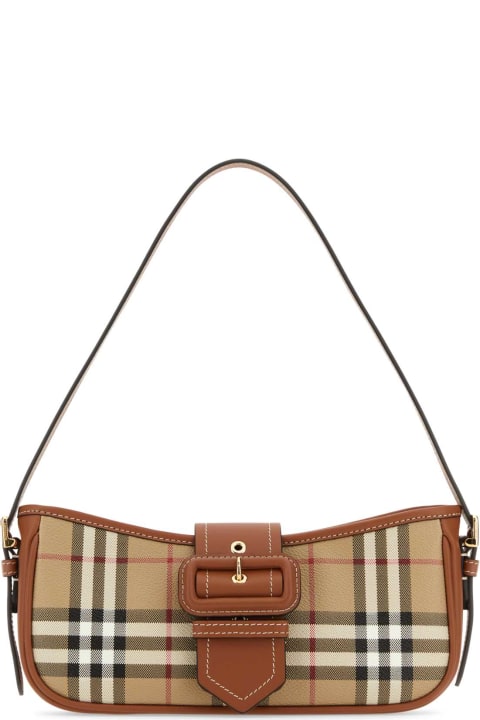Burberry Bags for Women Burberry Printed Canvas Sling Shoulder Bag