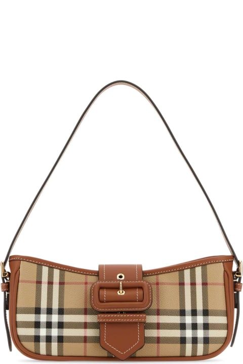 ウィメンズ Burberryのバッグ Burberry Printed Canvas Sling Shoulder Bag