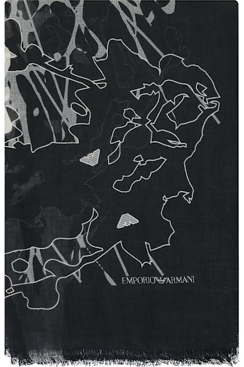 Homeware Emporio Armani Printed Scarf