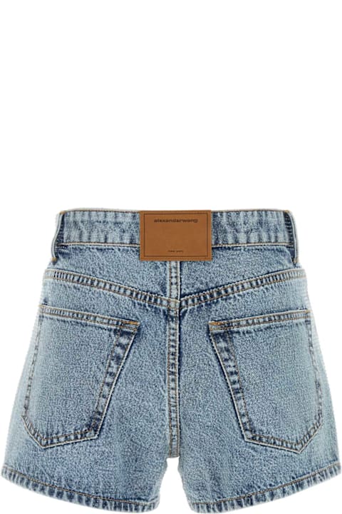 Homeware Alexander Wang Embellished Denim Shorts