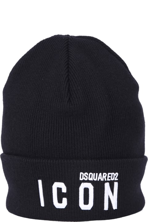 Hats for Men Dsquared2 Knitted Hat