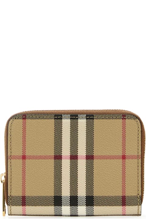 Wallets for Women Burberry Printed Canvas Wallet