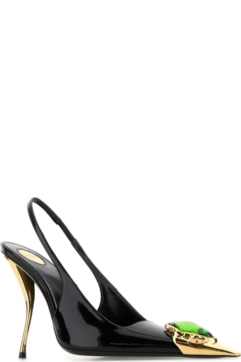 Saint Laurent for Women Saint Laurent Black Leather Loulou Pumps