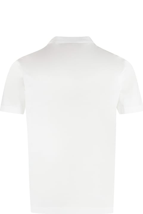 Canali for Men Canali Cotton Crew-neck T-shirt
