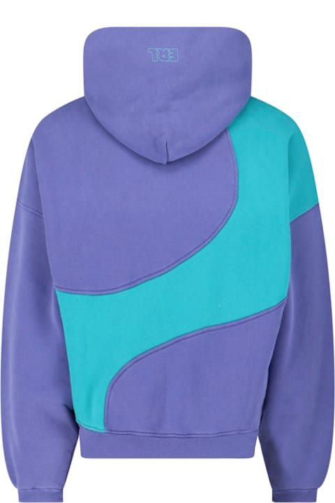 ERL for Kids ERL "swirl" Two-tone Sweatshirt