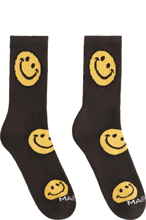 Fashion for Women Market X Smiley - Smiley Vintage Cotton Socks