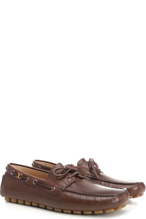 Laced Shoes for Men Valentino Garavani 'driver Fastaway' Loafer