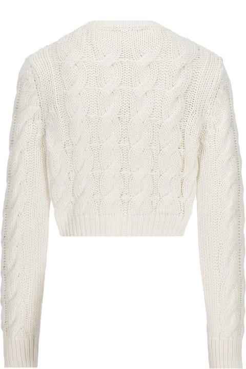 Cable Knit Cropped Jumper