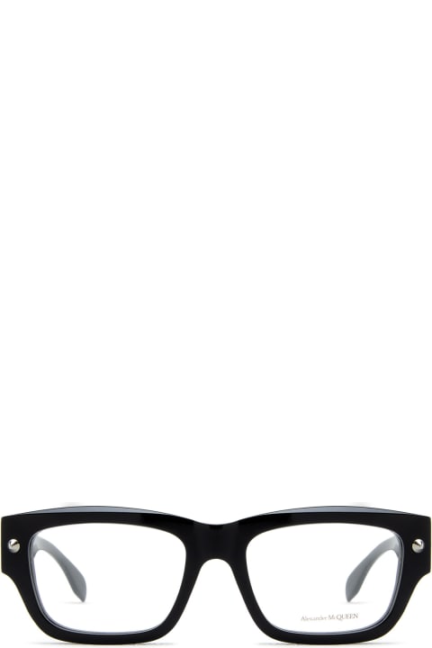Alexander McQueen Eyewear Eyewear for Women Alexander McQueen Eyewear Am0428o Black Glasses