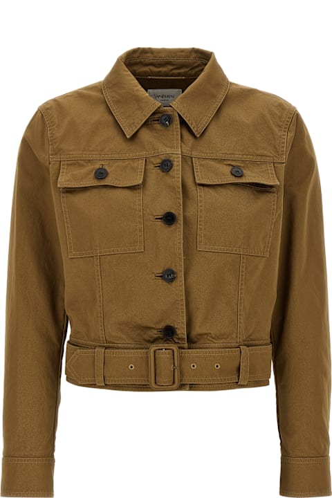 Homeware Saint Laurent Canvas Jacket