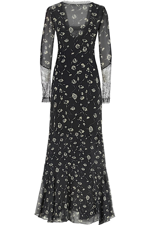 Homeware Etro Floral Print Silk Dress